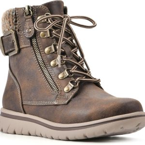 Cushioned Hiker Ankle Boots