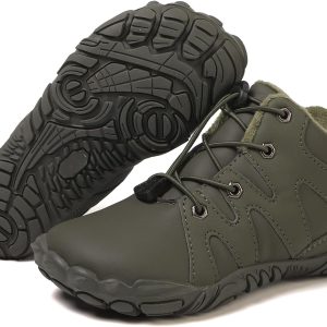 Kids Fur Lined Barefoot Boots